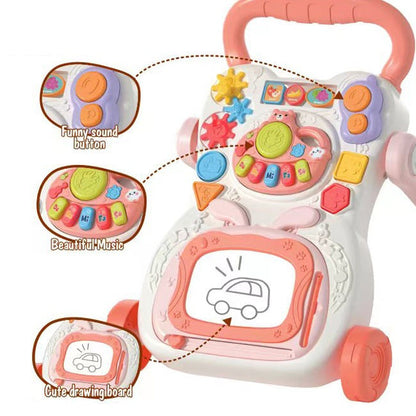 Cartoon Multi-Function Walking Car